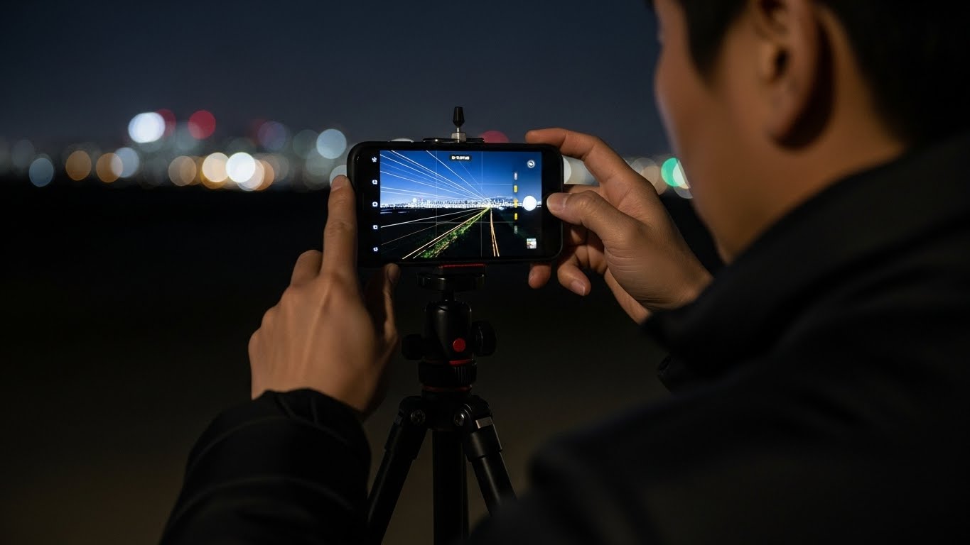 스마트폰 야간 모드 촬영 완전 정복