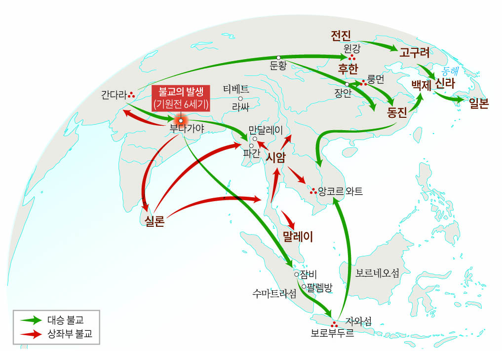 불교 전파 경로