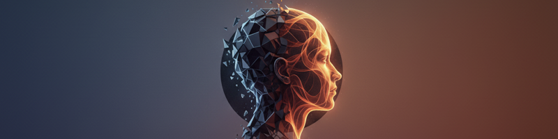 매트릭스의 경직과 이완을 상징적으로 표현한 이미지