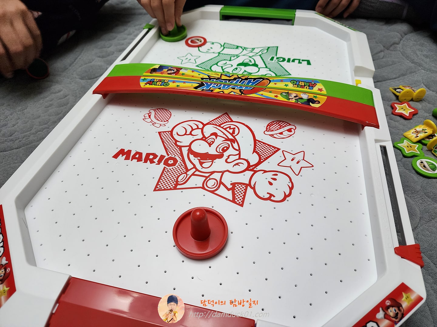 토이트론 슈퍼마리오 스트라이크 에어하키 어택