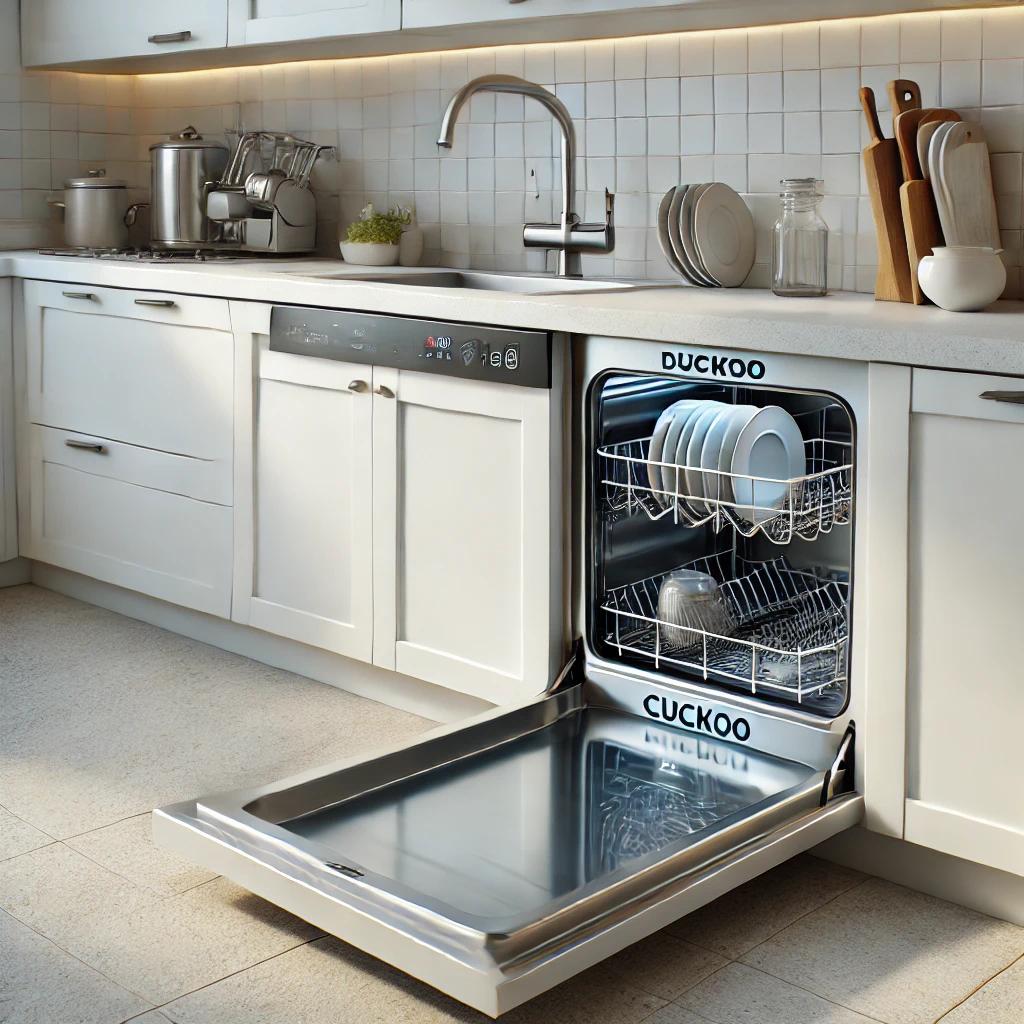 쿠쿠 식기세척기 물이 너무 많이 고여요