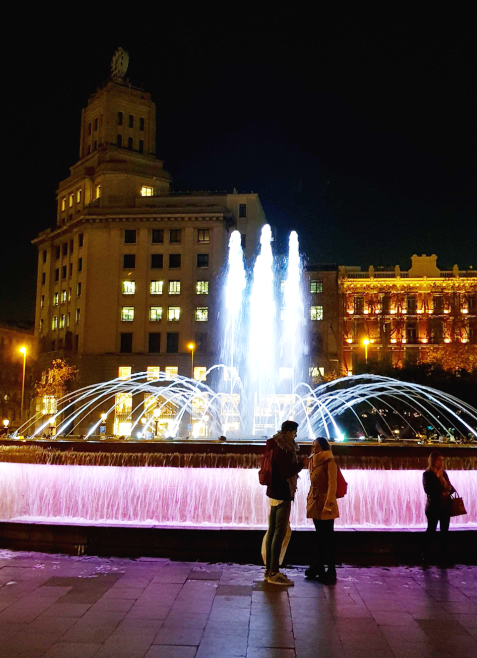 스페인 바르셀로나 카탈루냐 광장