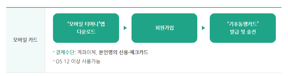 기후동행카드