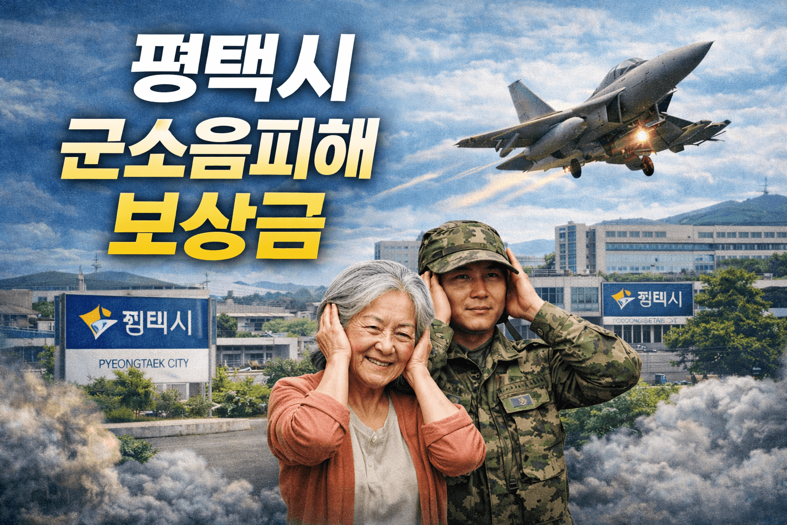 평택시 군소음피해 보상금 신청