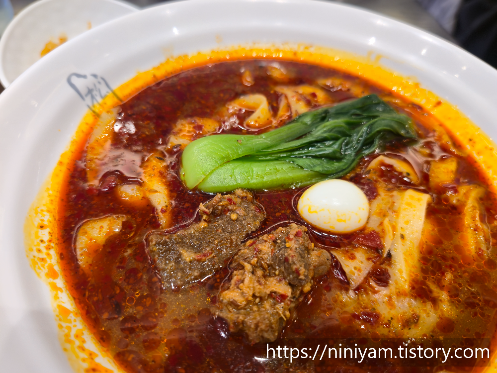 송화산시도삭면 일반 도삭면