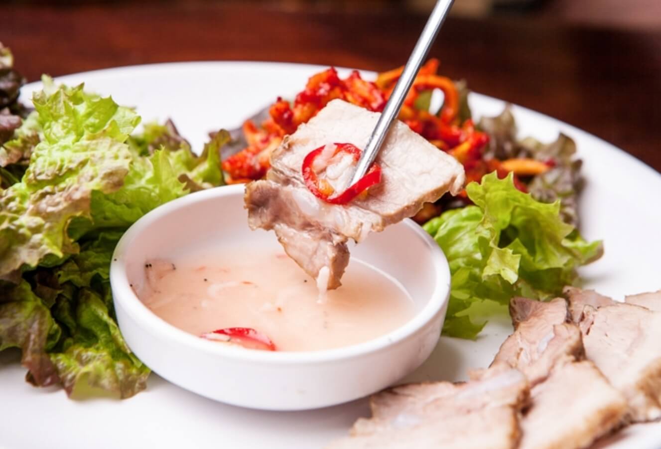 돼지고기와 새우젓