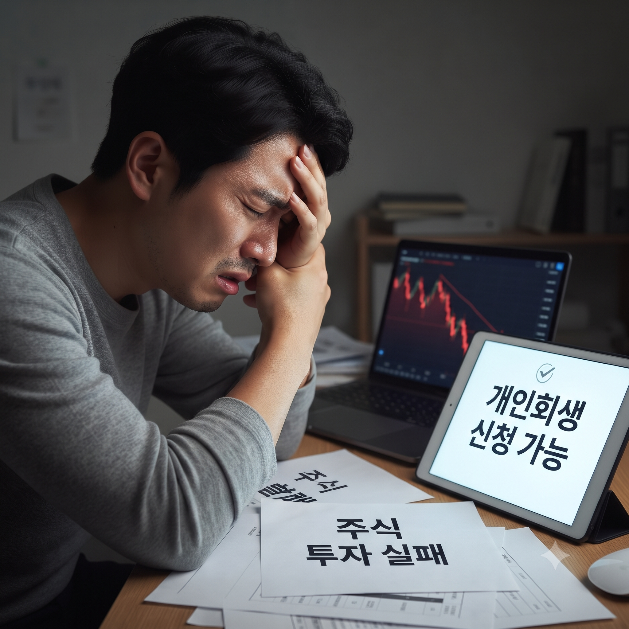 "주식 빚 때문에 막막하신가요?" 개인회생으로 확실하게 탈출하는 꿀팁!