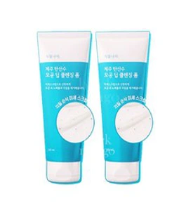 식물나라 제주탄산수 딥 클렌징폼 총 300ml (150ml+150ml)&#44; 1개&#44; 150ml+150ml