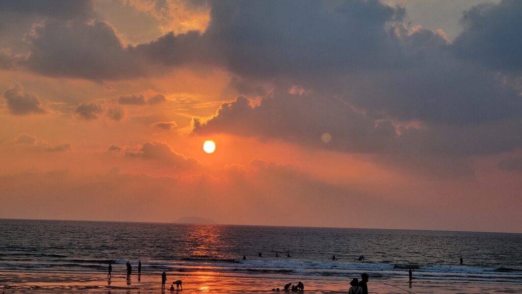 전국 해넘이 명소 꽃지해수욕장