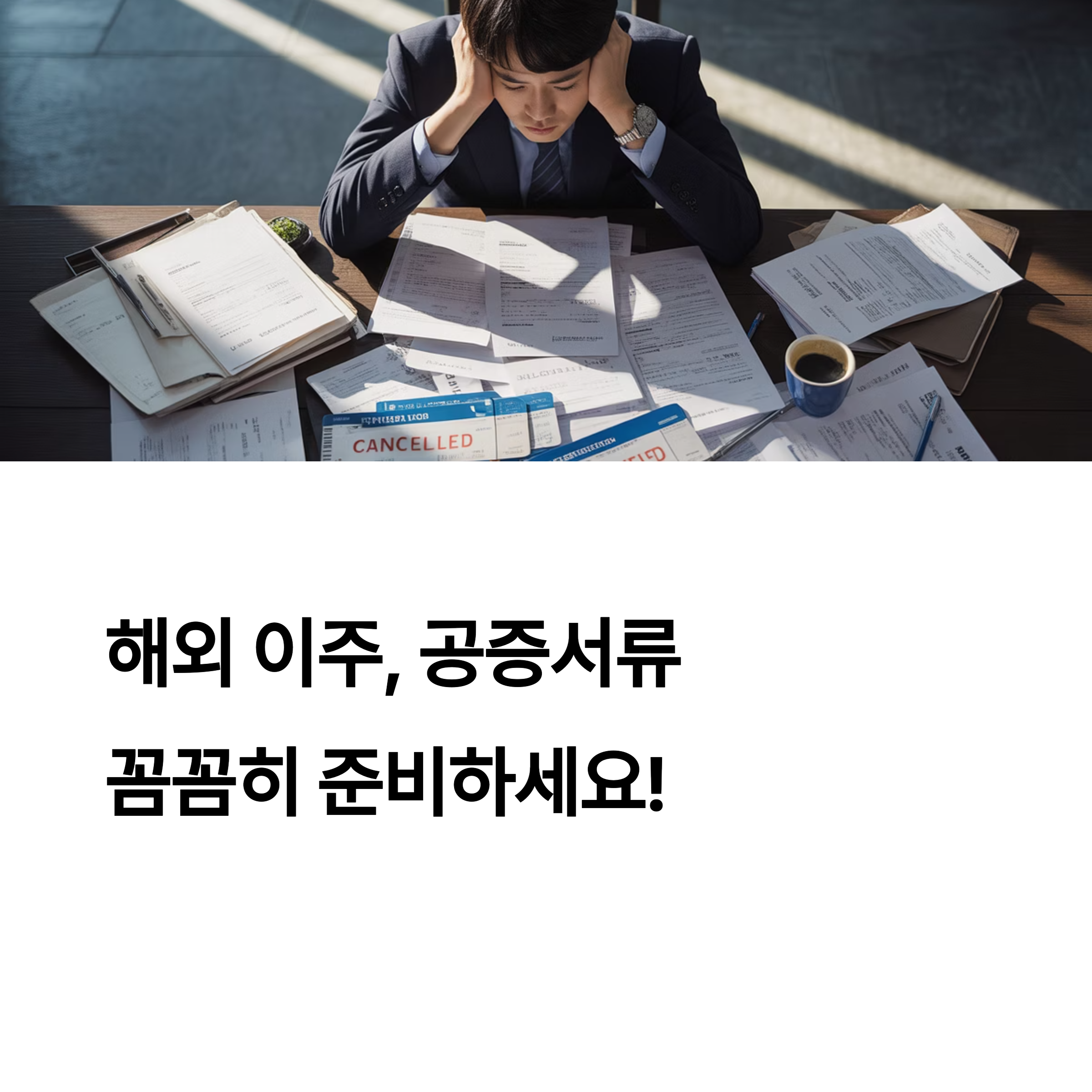해외 이주 필수 공증서류 - 놓치면 후회하는 체크리스트