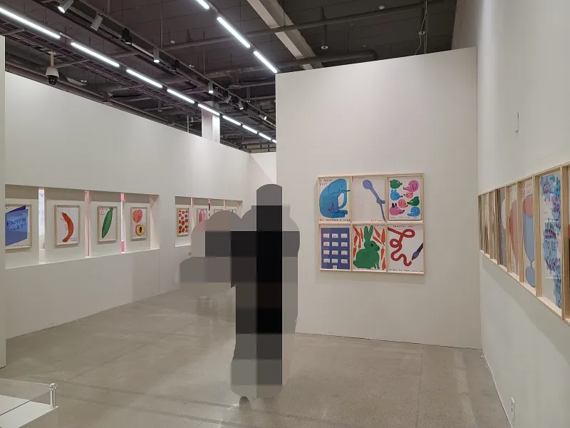 전시회 내부