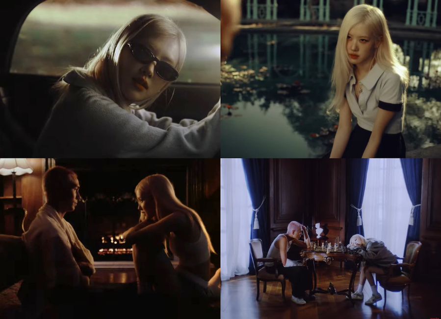 에반 모크와 로제의 뮤직비디오 'Toxic Till The End'