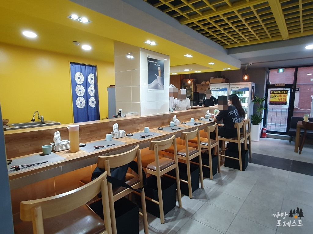 스시도우 매장 내부