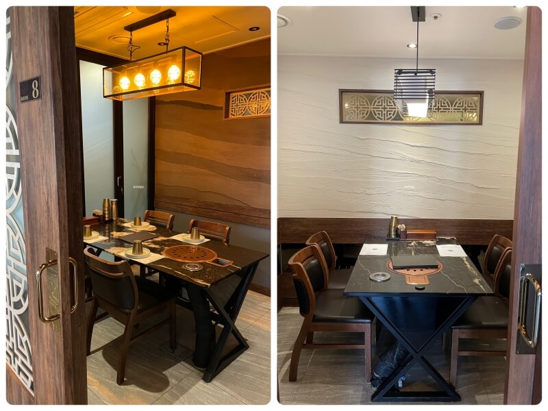 강남 맛집 청담25 울릉도 자연산 돌미역국 - 룸좌석