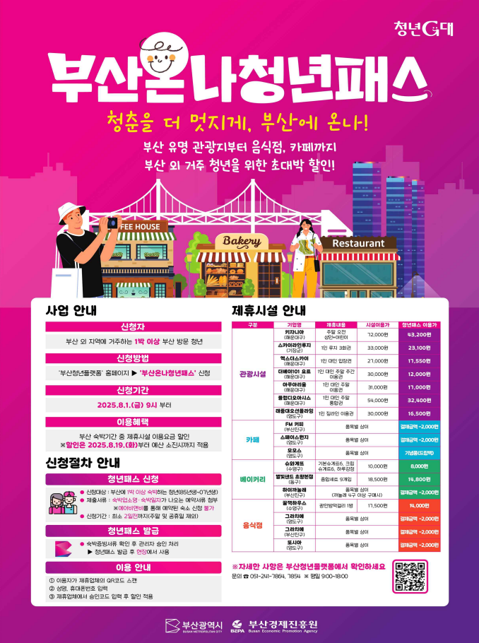 부산온나청년패스 체험기 (청년혜택, 관광할인, 이벤트까지)