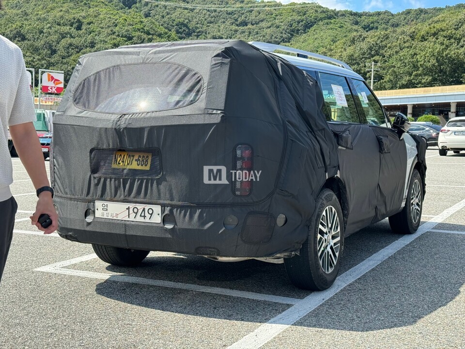 현대차 '팰리세이드 풀체인지' 테스트카