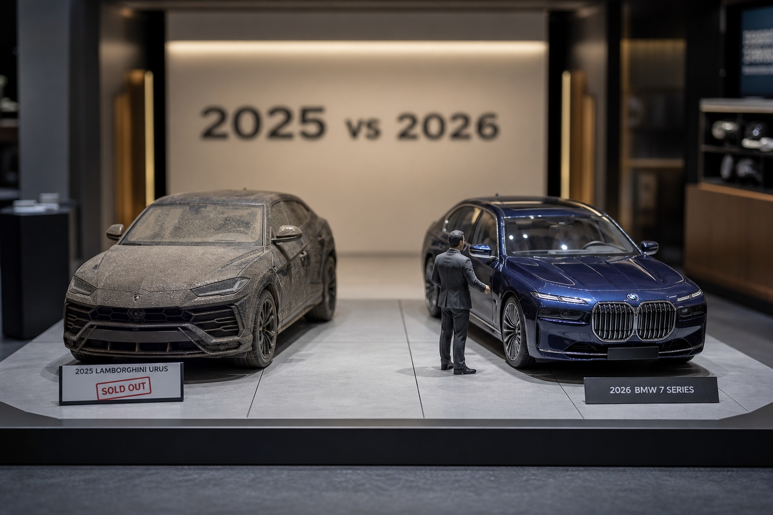 2026 한국 럭셔리카 시장 BMW 7시리즈 람보르기니 판매 비교
