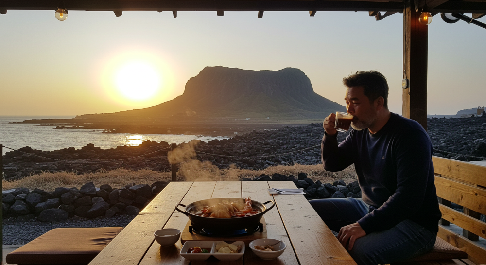 제주 이색 여행지 근처 해물뚝배기와 감성 카페 커피
