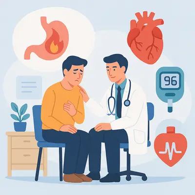 속쓰림 어지럼증 원인: 위장병부터 심장질환까지 증상별 대처법