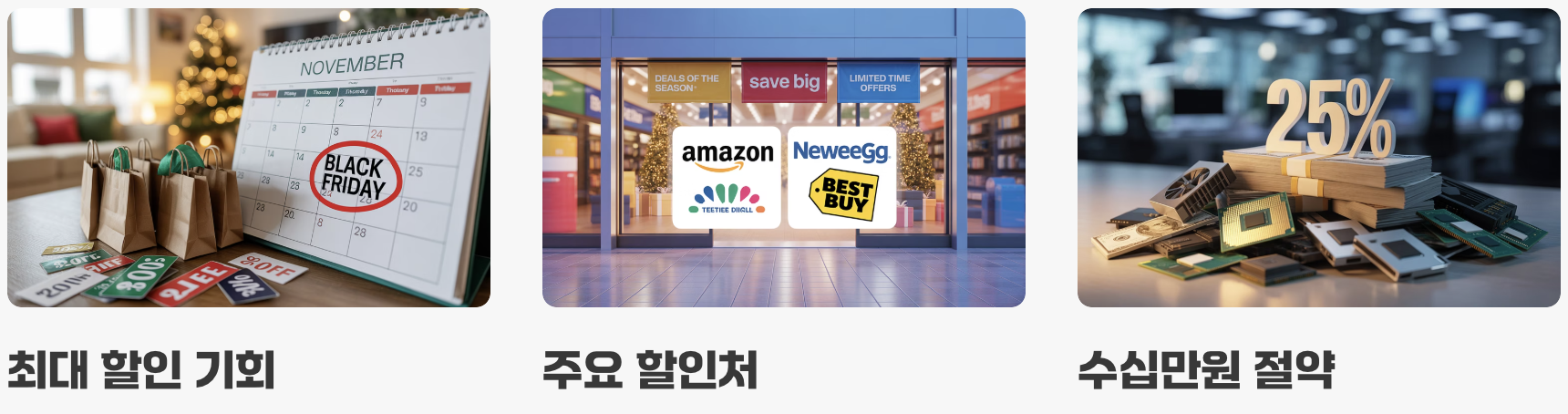 직구의 꽃, '블랙프라이데이'를 노려라