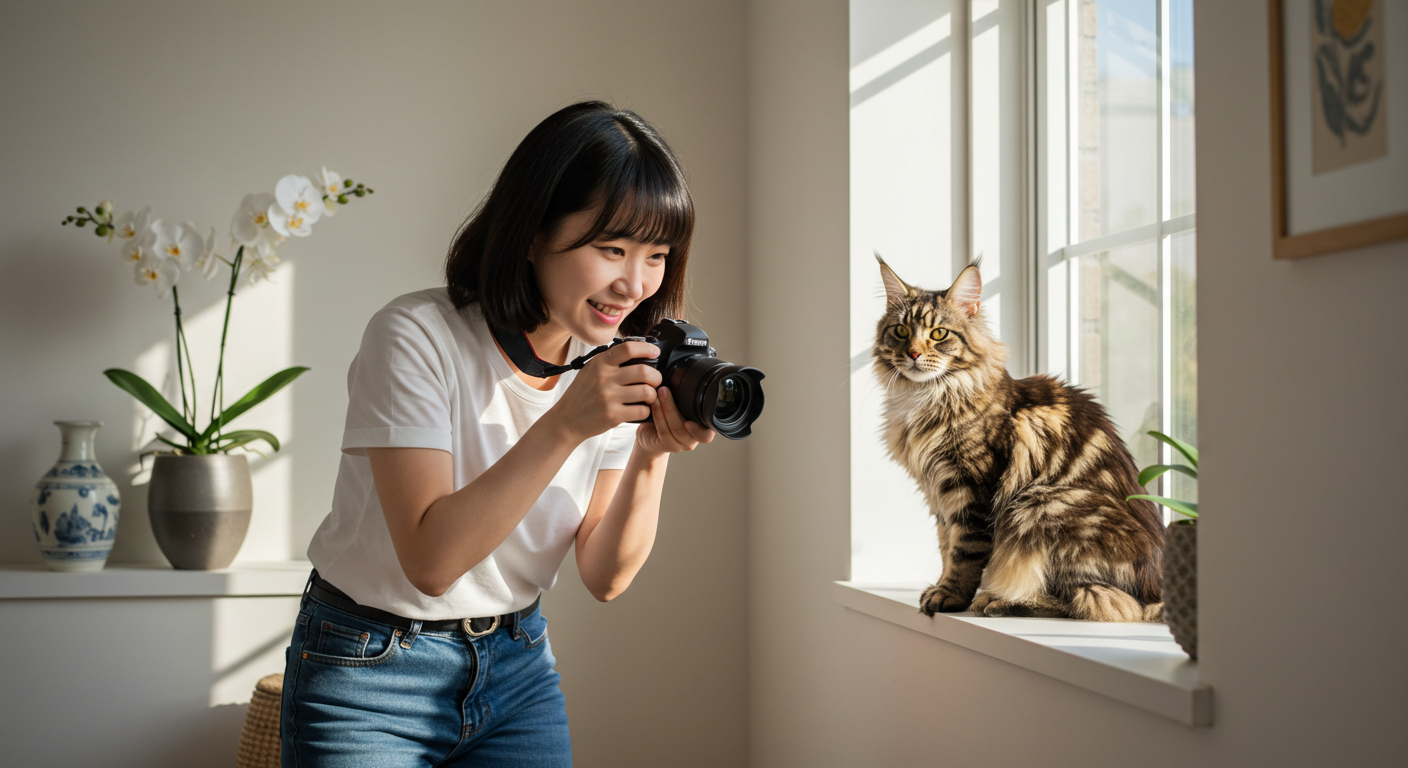 고양이촬영꿀팁