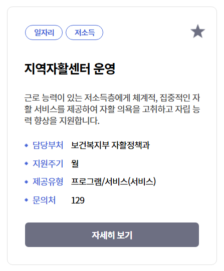 지역자활센터 운영지원사업 신청방법