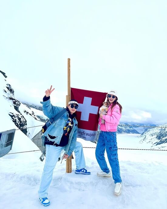 세븐-이다해-스위스-신혼여행