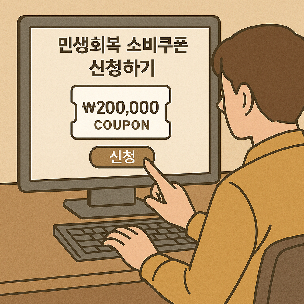 민생회복 소비쿠폰 신청방법