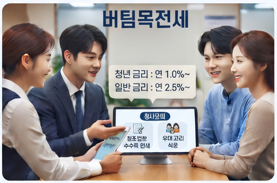 "내 상황에 꼭 맞는 상품은?" - 일반 vs 청년전용, 버팀목 전세대출 완벽 비교! (자격조건, 한도, 금리, 신청방법 등)