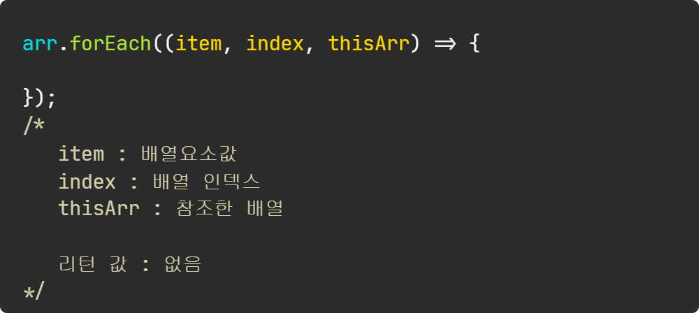 javascript-foreach