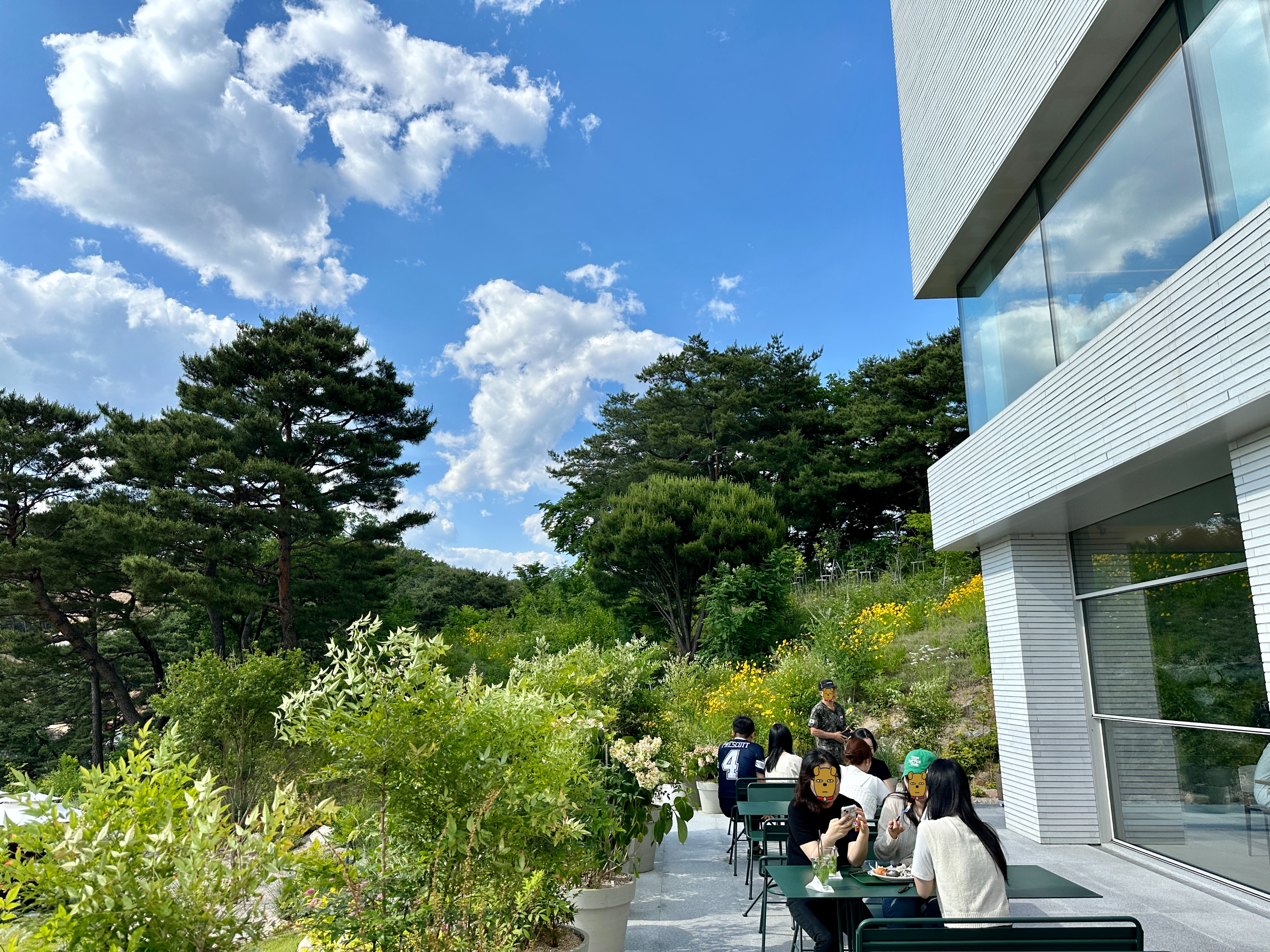 춘천 손흥민 카페 야외