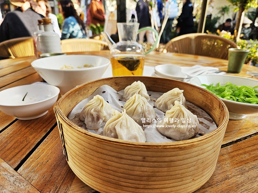 상해 판롱티앤디 맛집 수딤섬 내돈내산 메뉴 가격 후기 (QR 없이 주문하는 법)