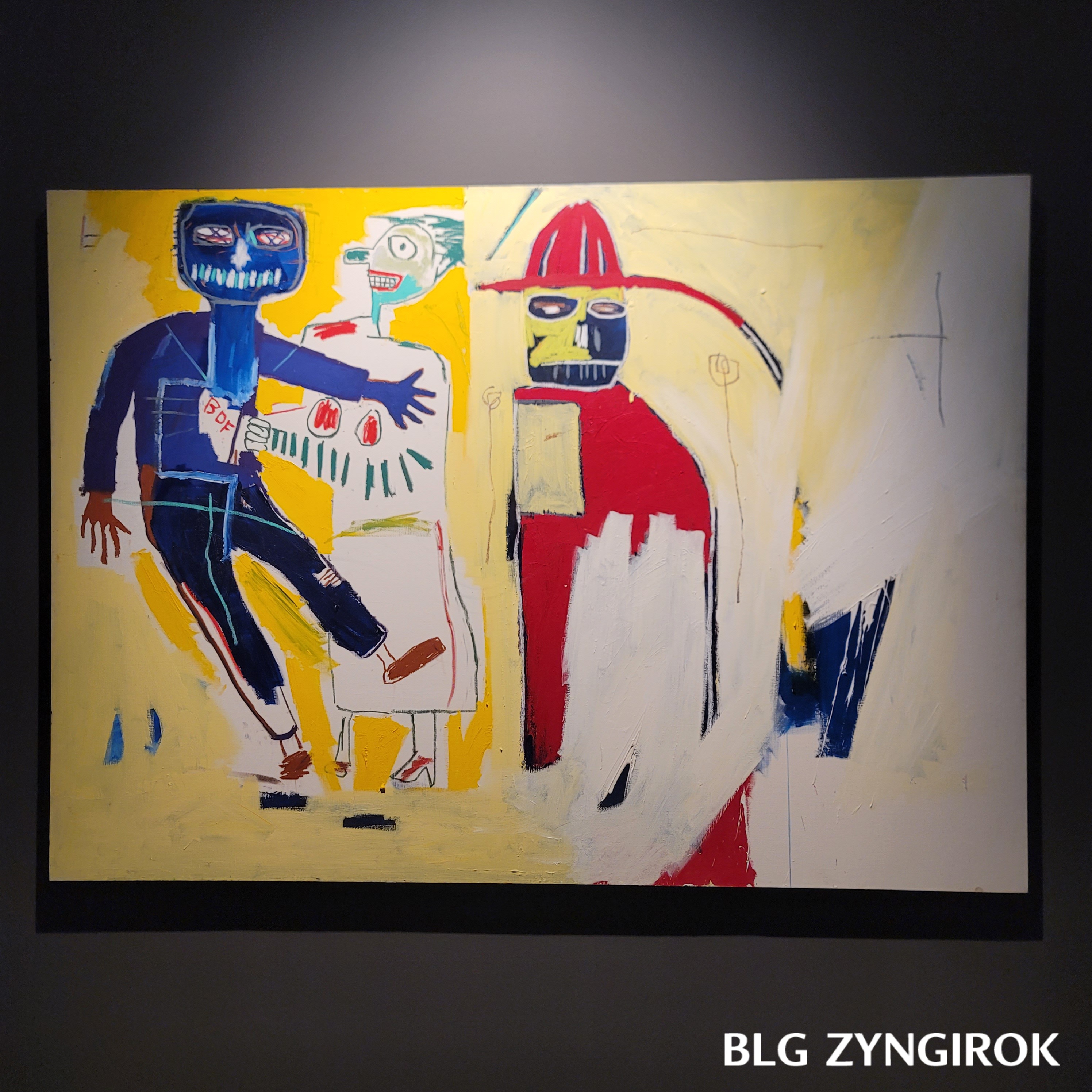 장미셀 바스키아 - 과거와 미래를 잇는 상징적 기호들