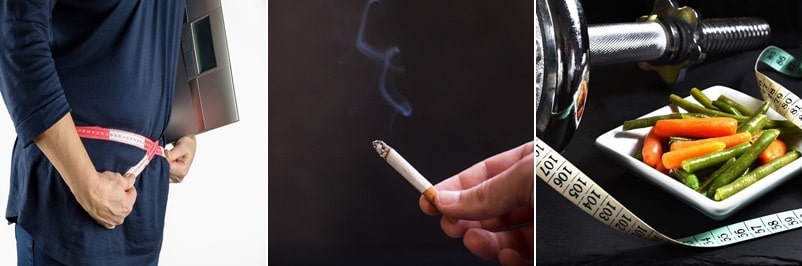 공복혈당 내리기, 체중 관리, 금연, 규칙적인 운동