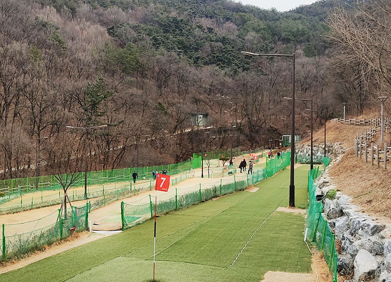 대구광역시 남구 강당골파크골프장 소개