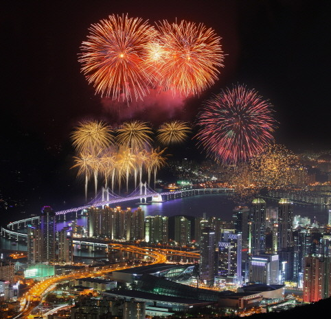 부산 광안리 불꽃 축제