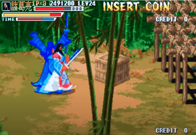 오락실 게임 삼국전기