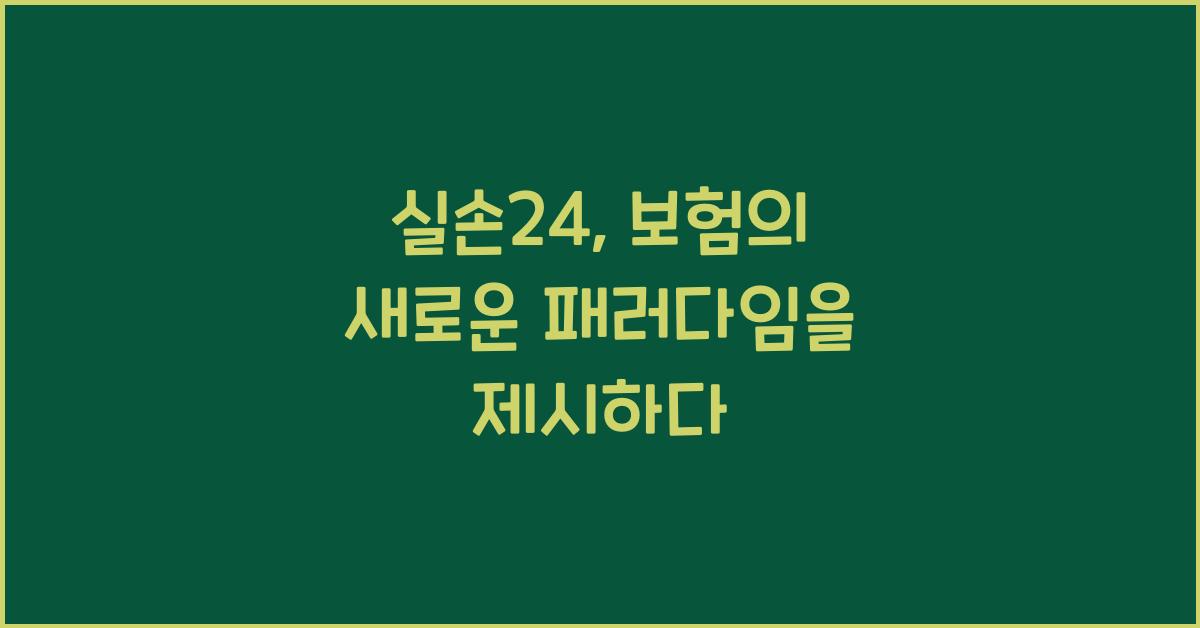 실손24