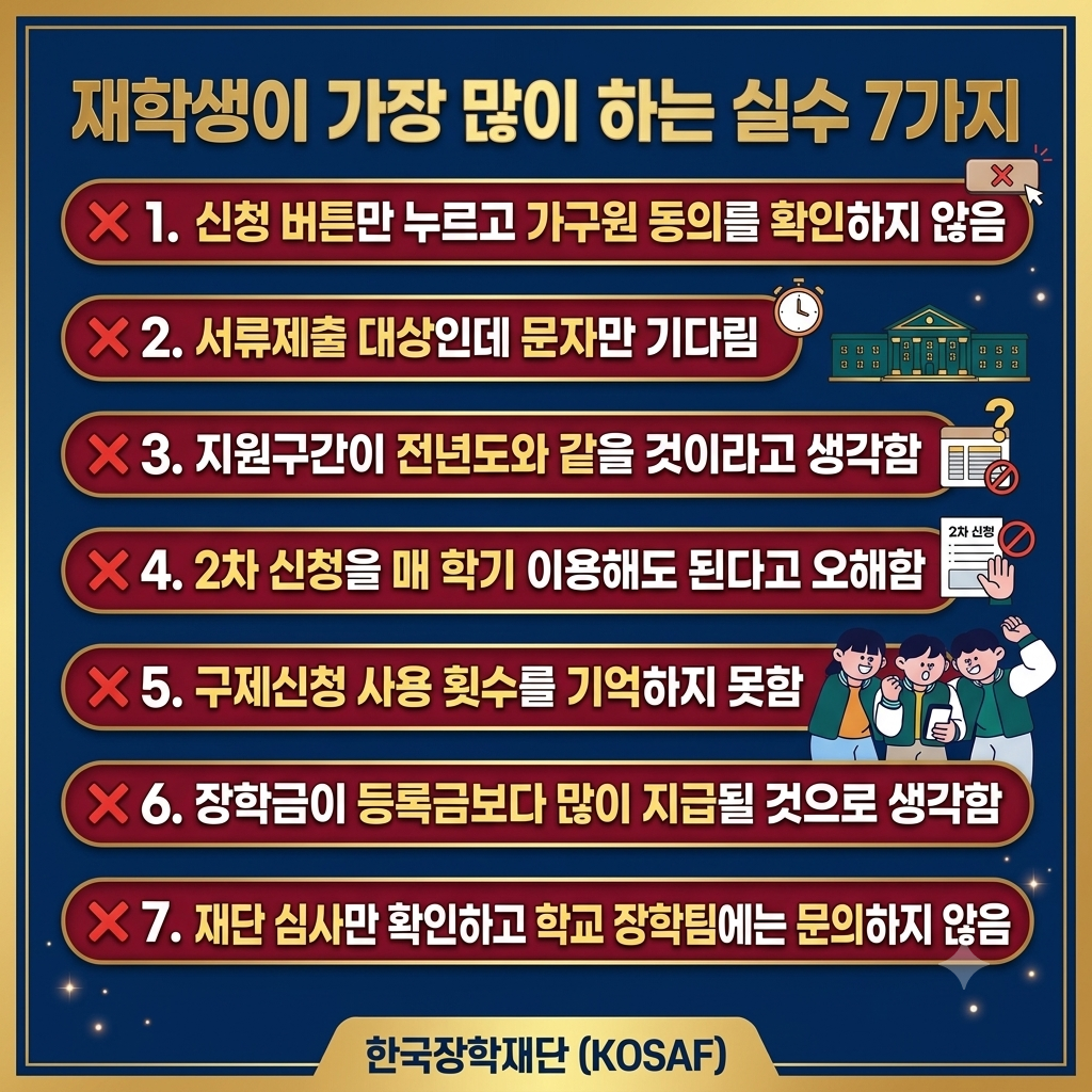 2026년 2학기 국가근로장학금 2차 신청하러 가기