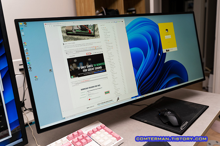 마운트뷰 MV-PM002 모니터 틸트 각