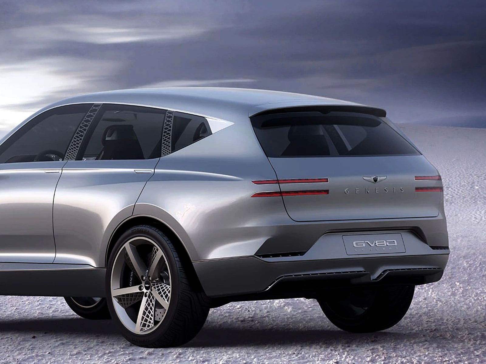 GV80 하이브리드_후면