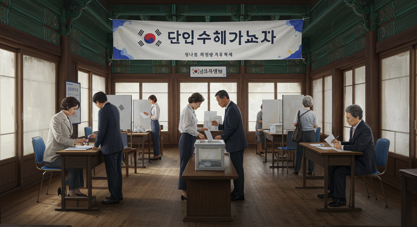 2025년 조기대선 일정 총정리 다음 대통령은?