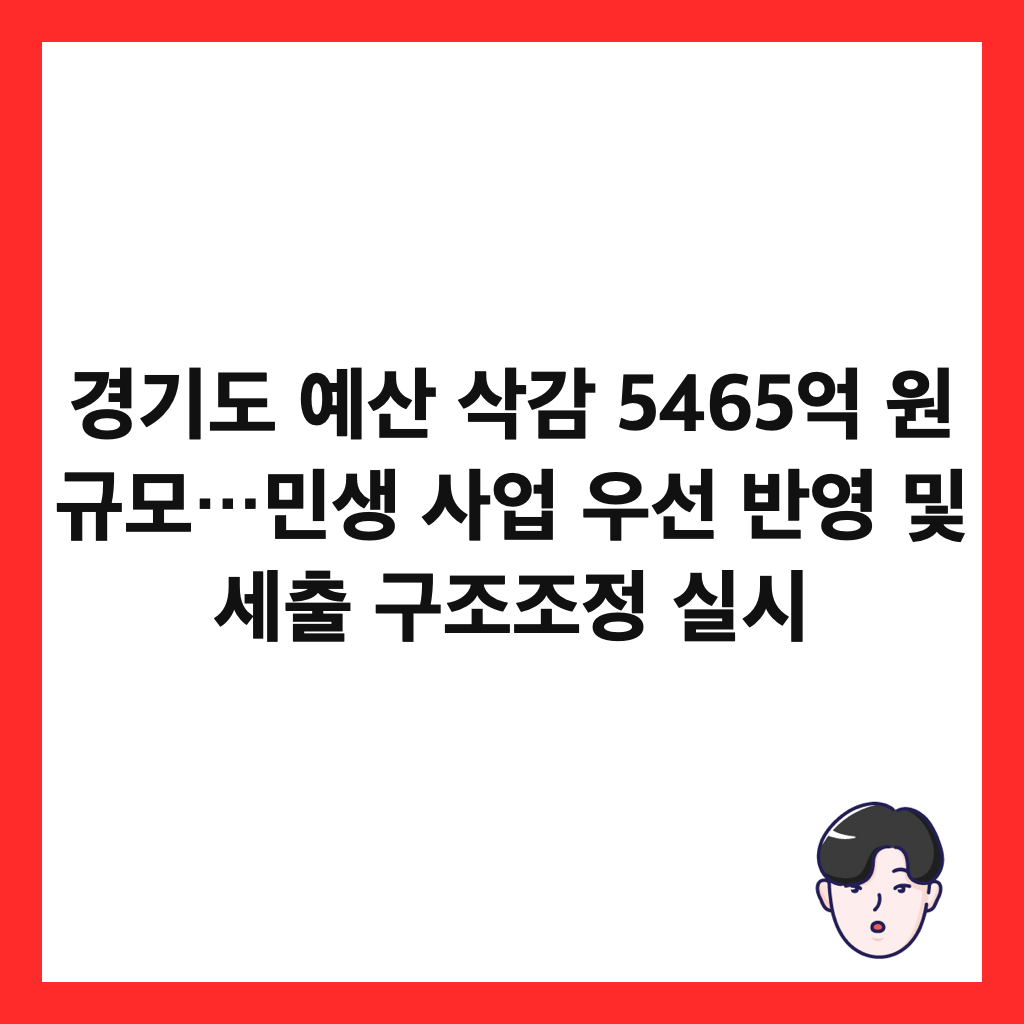 ๊ฒฝ๊ธฐ๋ ์์ฐ ์ญ๊ฐ 5465์ต ์ ๊ท๋ชจ…๋ฏผ์ ์ฌ์
์ฐ์ ๋ฐ์ ๋ฐ ์ธ์ถ ๊ตฌ์กฐ์กฐ์ ์ค์ ์ธ๋ค์ผ