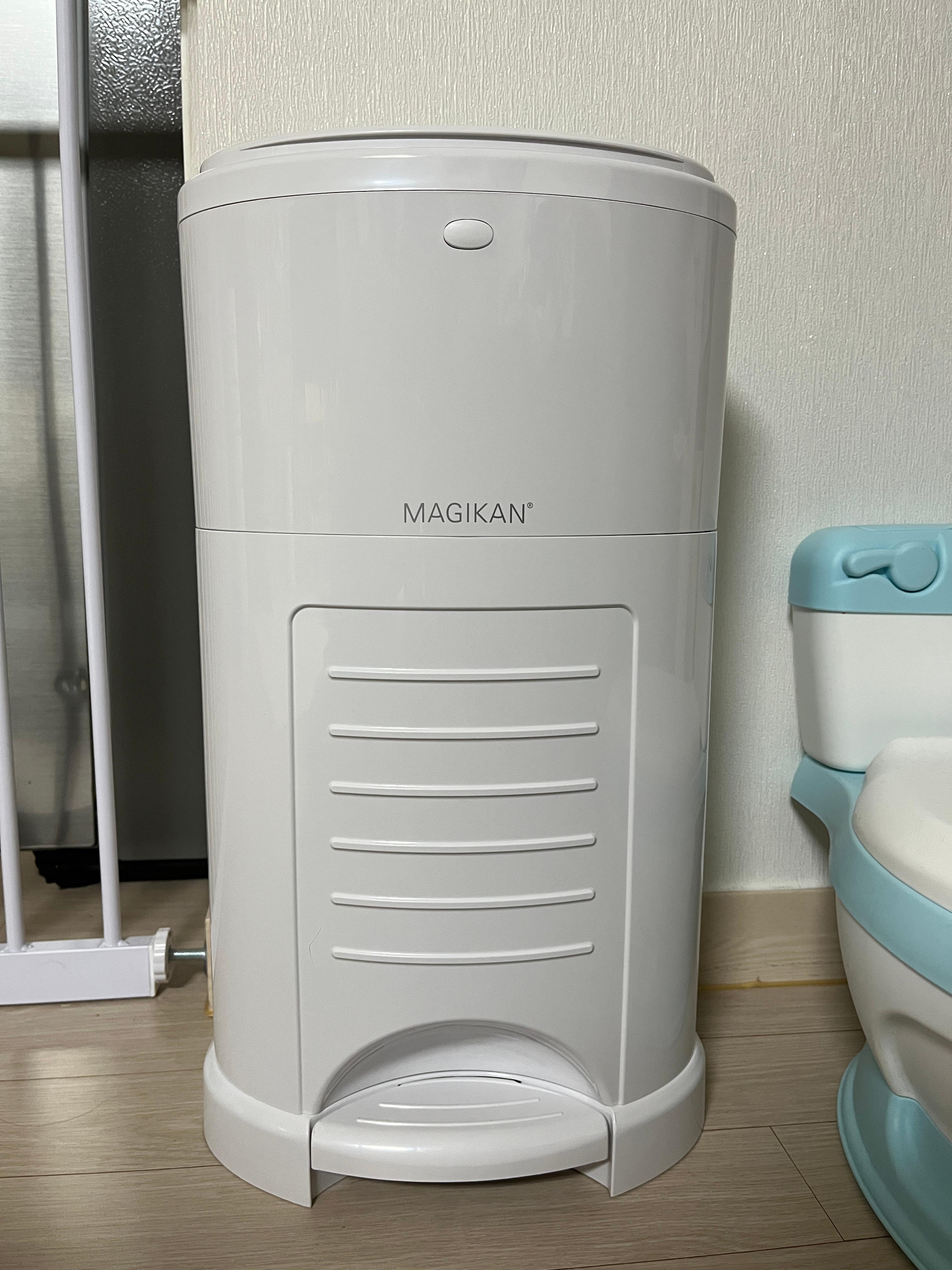 육아 필수템 매직캔 쓰레기통