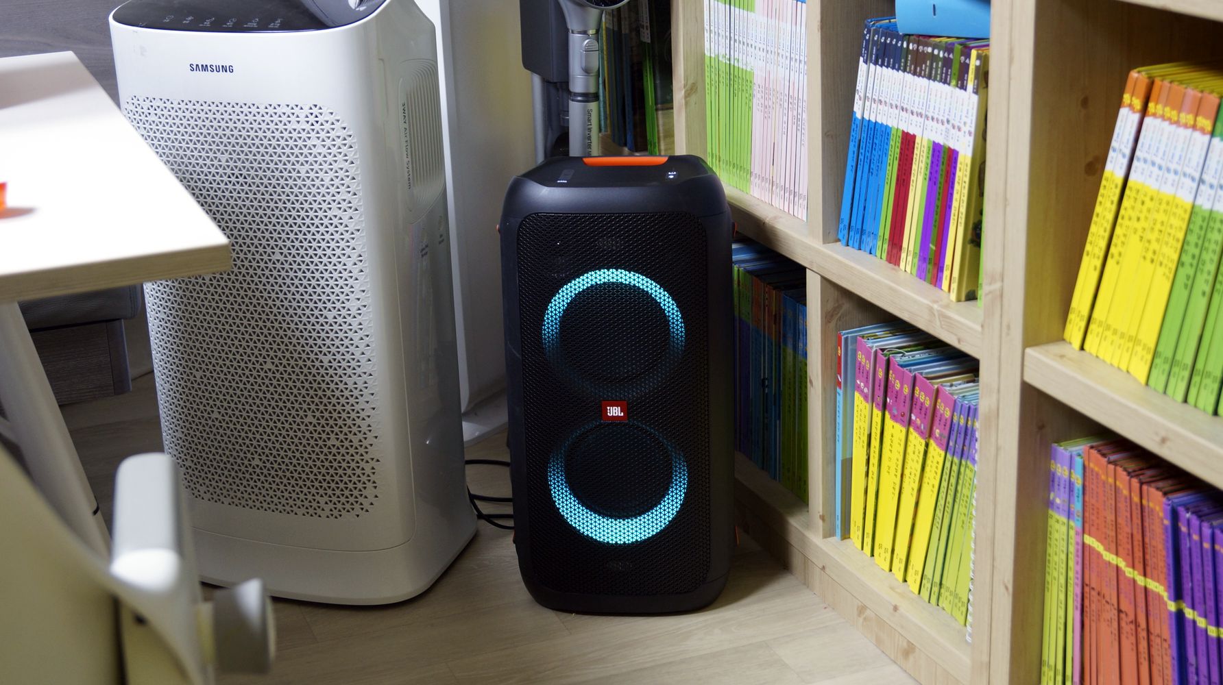 평상시 파티박스100 사용모습