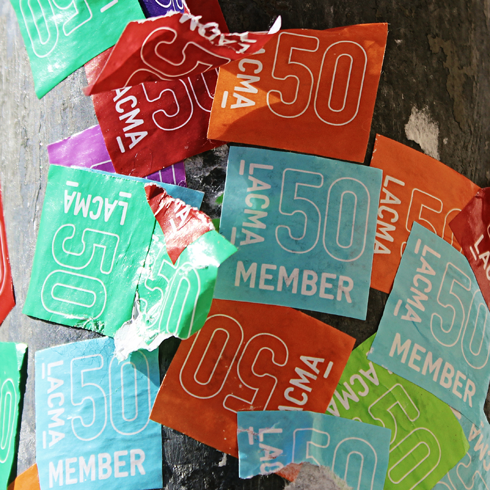Image of LACMA stickers