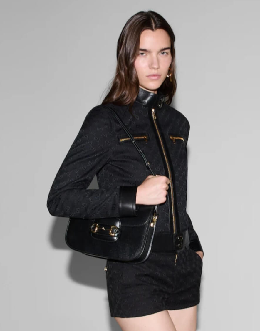 구찌 홀스빗 1955 스몰 숄더백 2