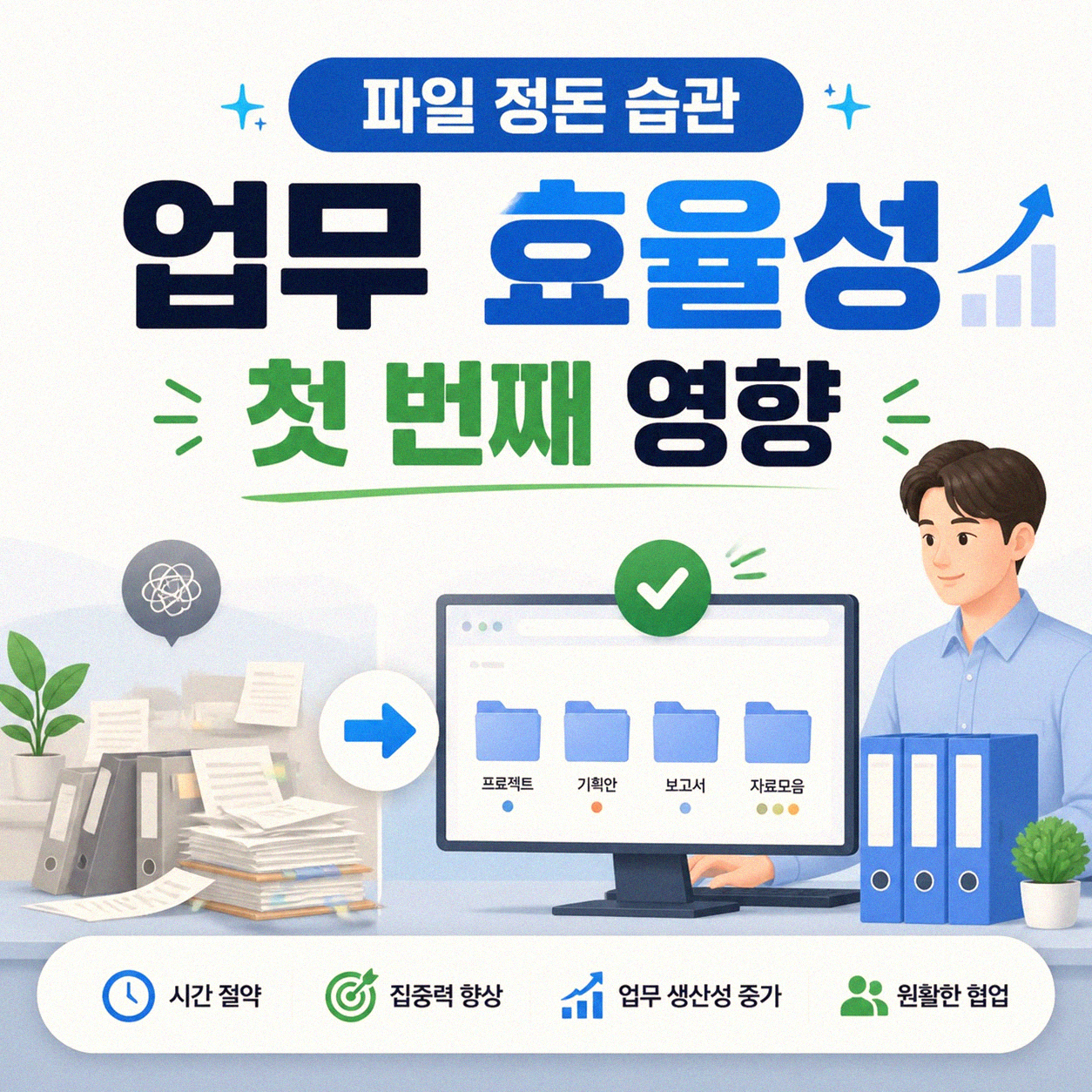 파일 정리 습관이 업무 속도에 미치는 영향, 직접 경험해 보니