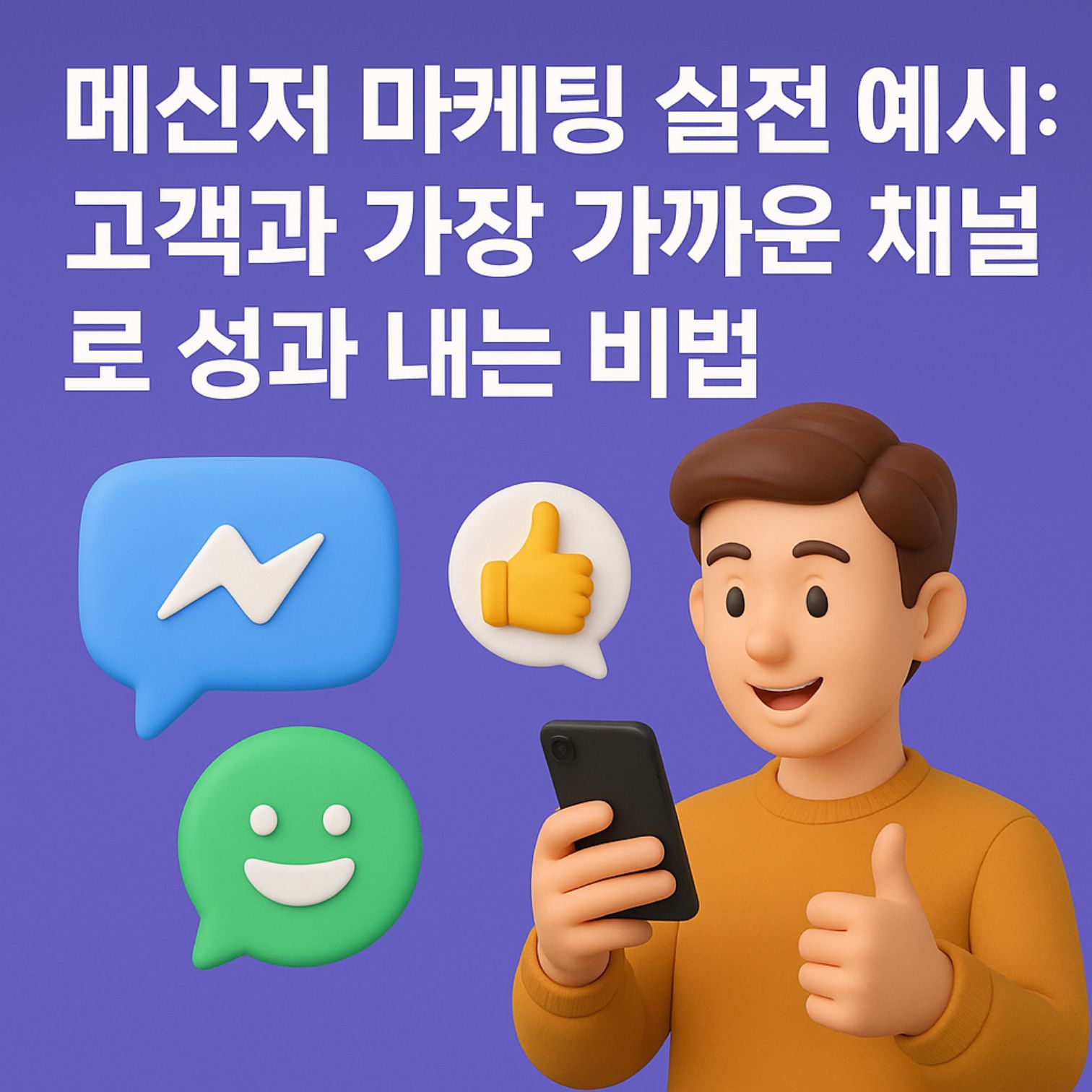 메신저 마케팅 실전 예시: 고객과 가장 가까운 채널로 성과 내는 비법