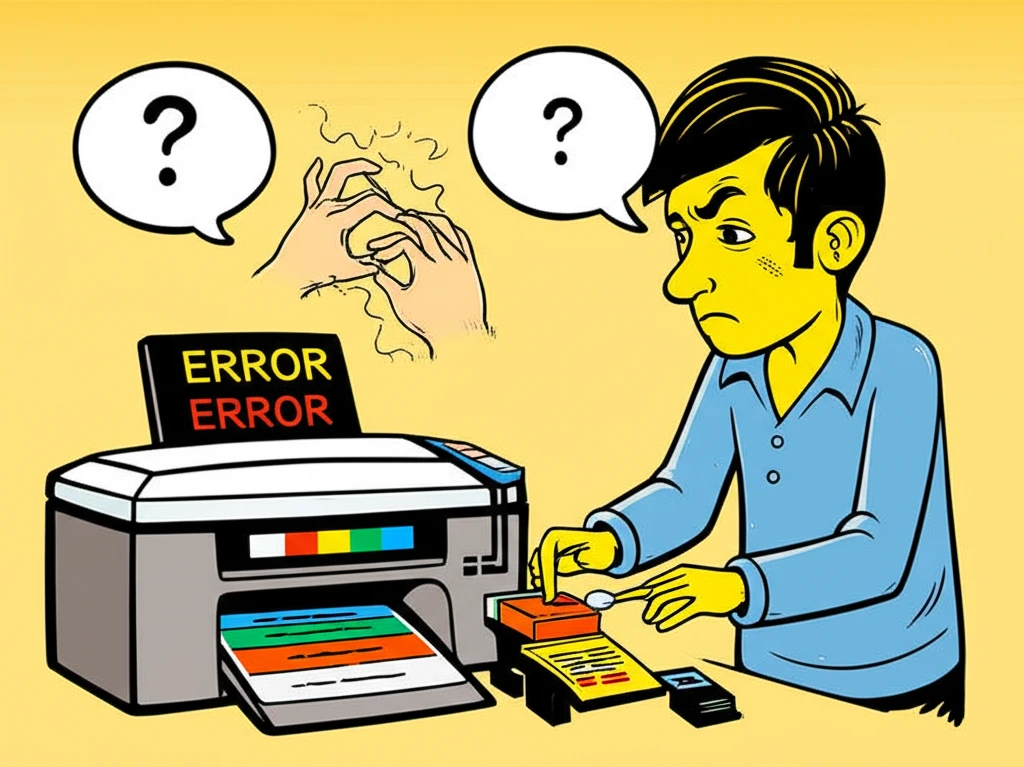 프린터 잉크 오류 원인과 해결책 완벽